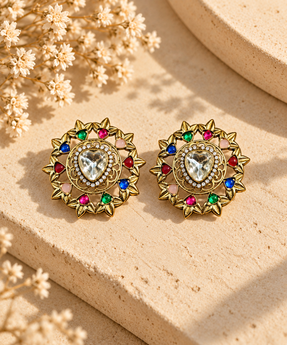 Ishani Earrings- Multicolour