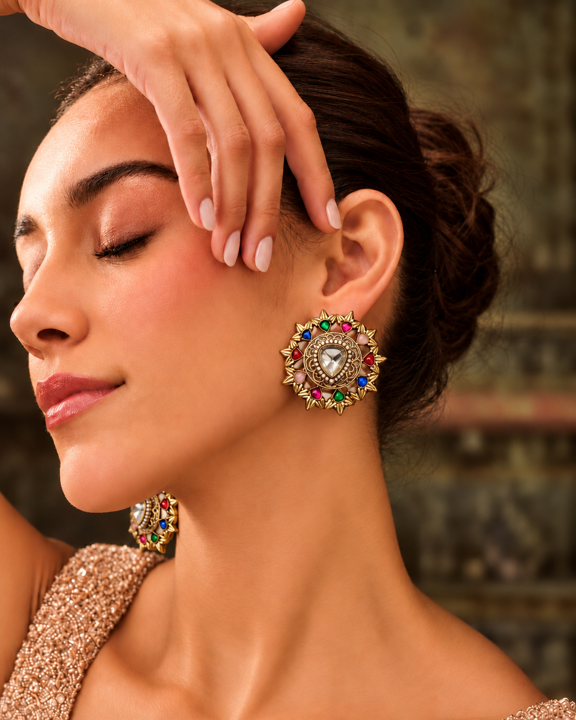 Ishani Earrings- Multicolour