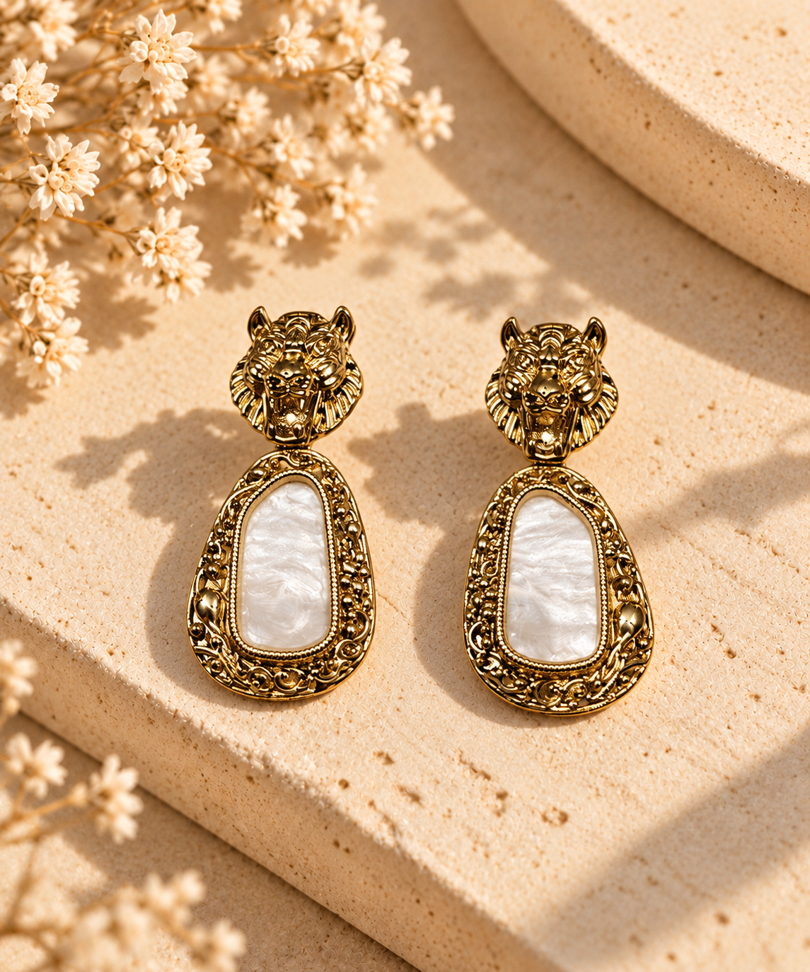 Gauri Asymmetric Earrings