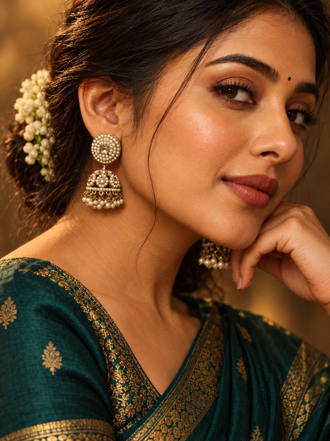 Aadya Jhumka Earrings