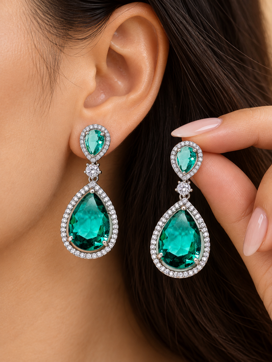 Amrapali Earrings- Turquoise