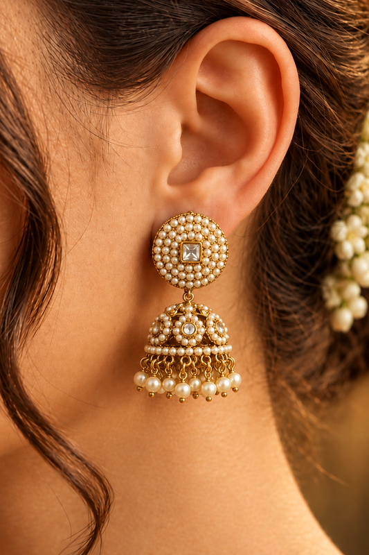Aadya Jhumka Earrings