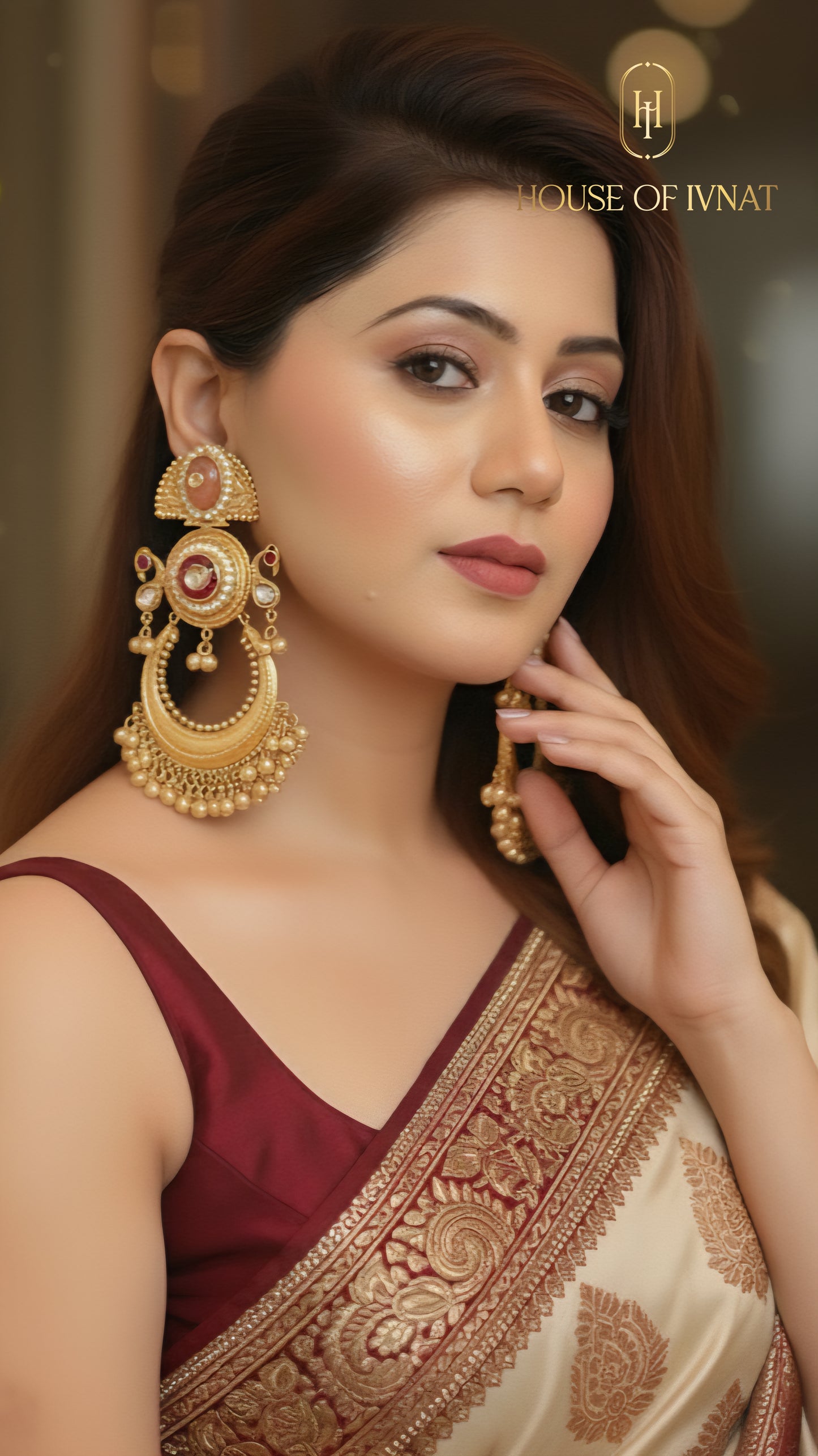 Saachi Earrings- Pink, Purple