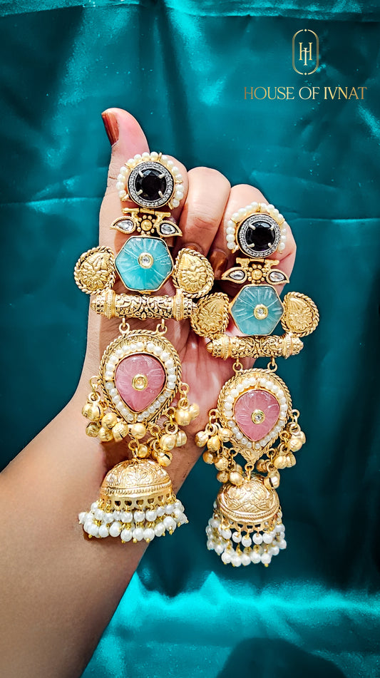 brass jhumka