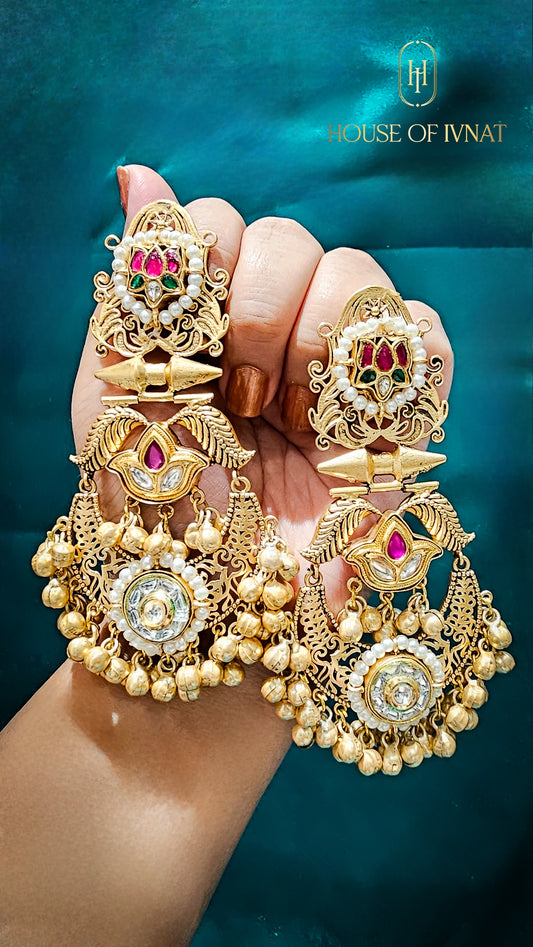 brass jhumka