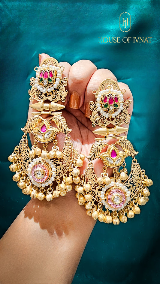 brass jhumka