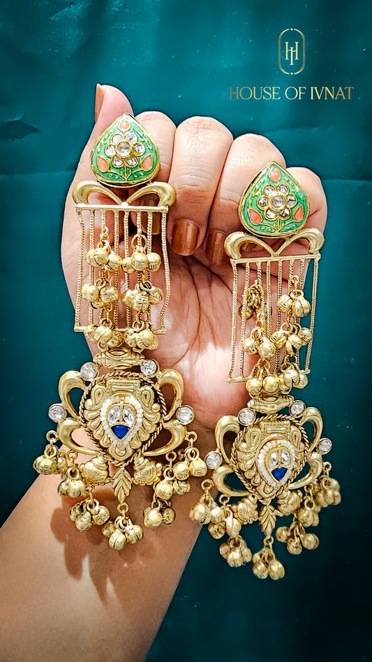 brass jhumka