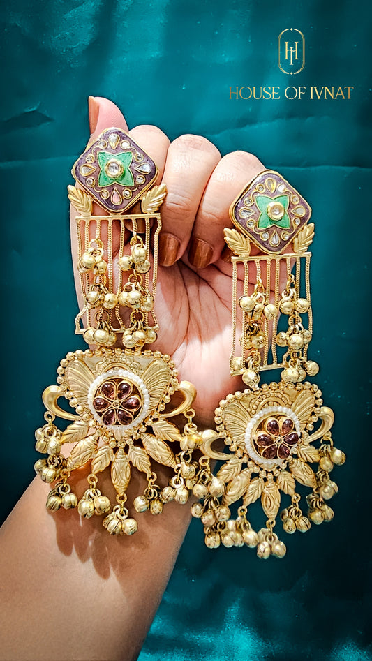 brass jhumka