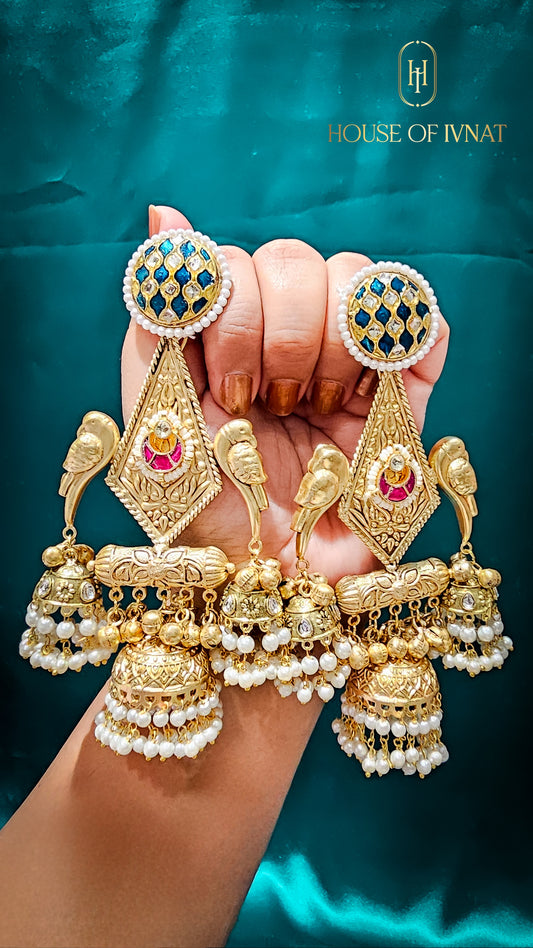 brass jhumka