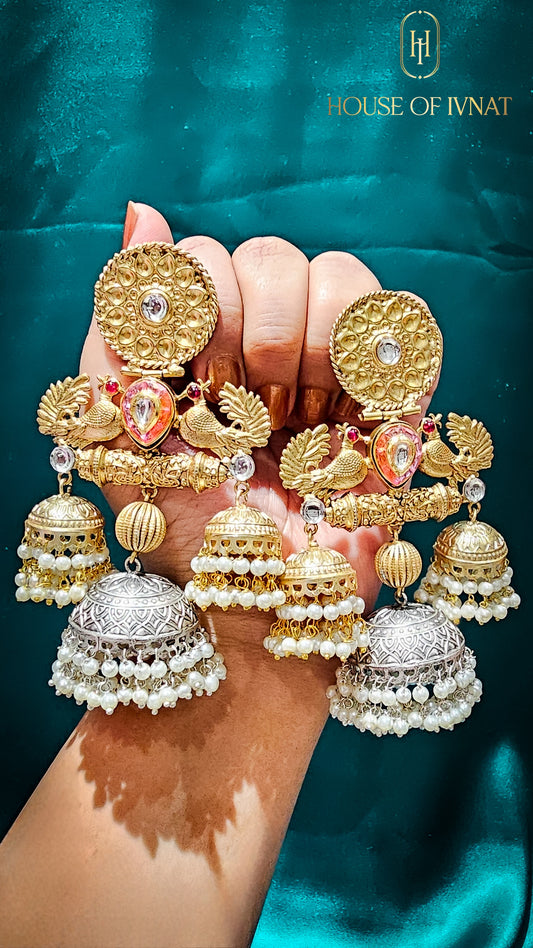 brass jhumka