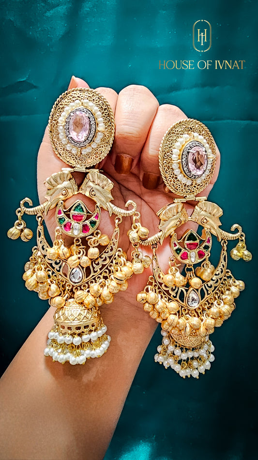 brass jhumka