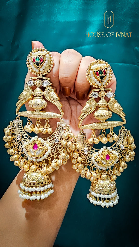 brass jhumka